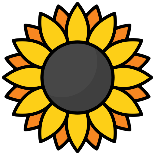 girasol icono gratis