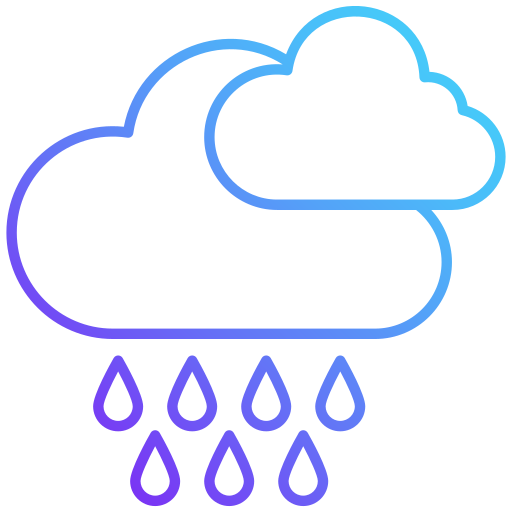 lluvia icono gratis