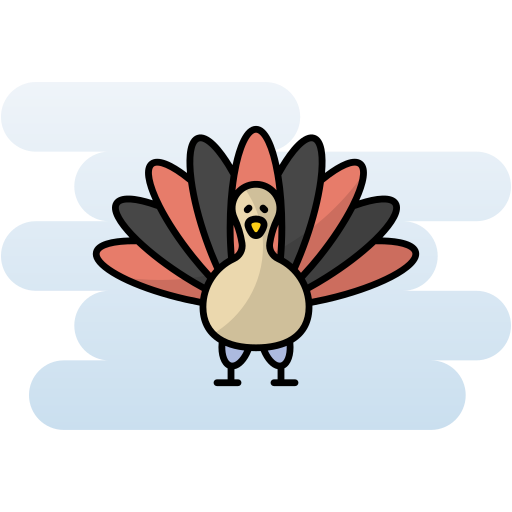 pavo icono gratis