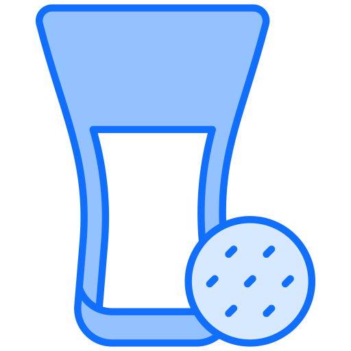 biscuit et lait Icône gratuit biscuit et lait Icône gratuit