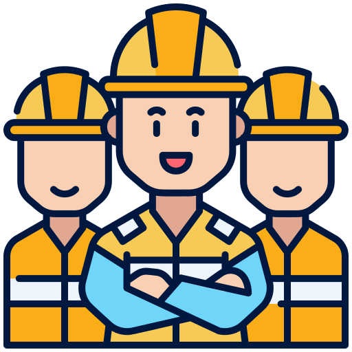 trabajadores icono gratis