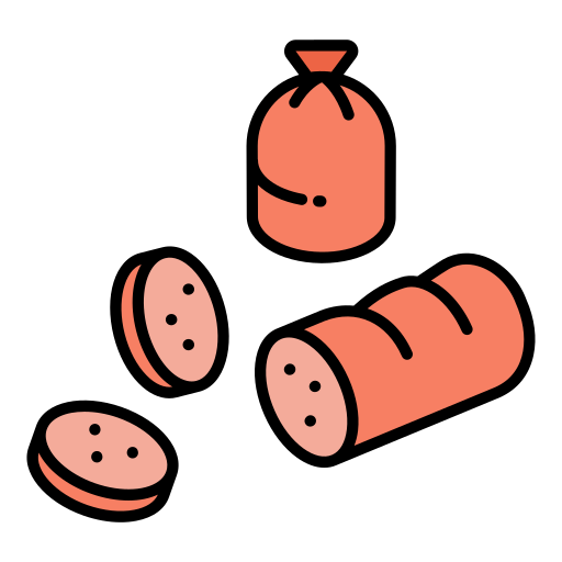 saucisse Icône gratuit saucisse Icône gratuit
