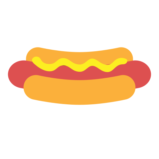 hot dog icono gratis