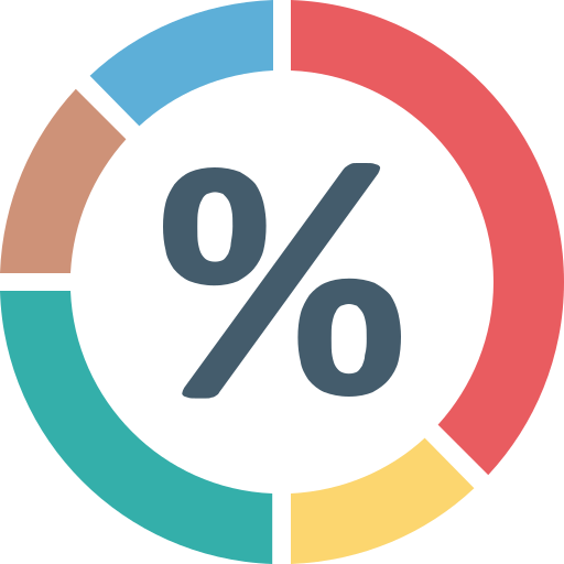 gráfico circular icono gratis