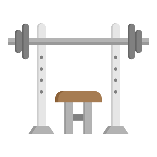 banc de presse Icône gratuit banc de presse Icône gratuit