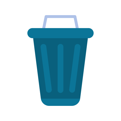 contenedor de basura icono gratis