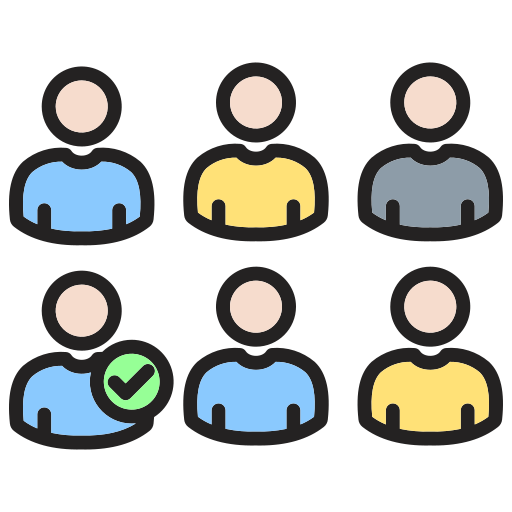 reclutamiento icono gratis