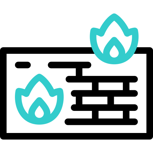 Firewall free icon Firewall free icon