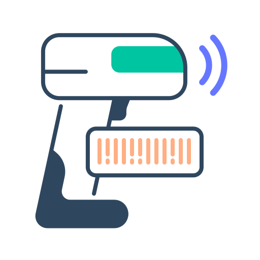escáner de código de barras icono gratis