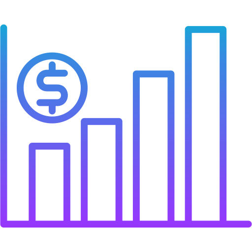 gráfico de barras icono gratis