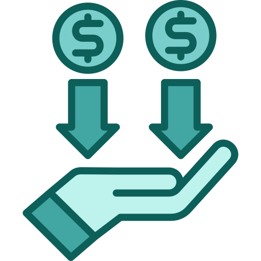 revenu passif Icône gratuit