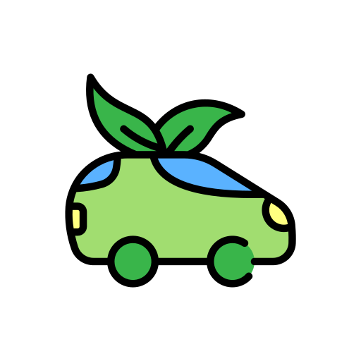 coche ecológico icono gratis