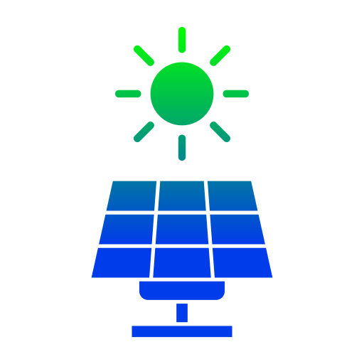 energía solar icono gratis