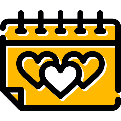 jour de mariage Icône gratuit