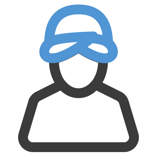 mascara de cabello icono gratis