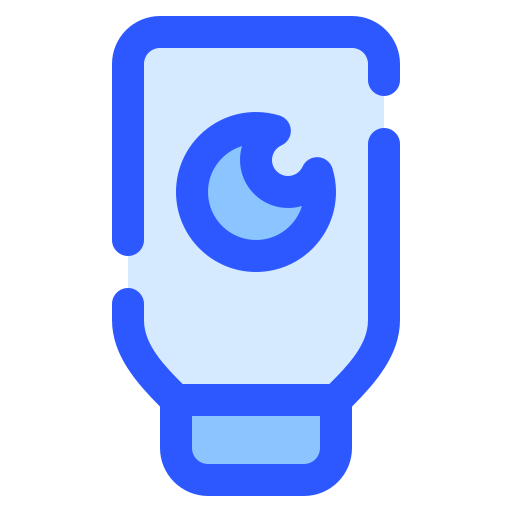crème de nuit Icône gratuit crème de nuit Icône gratuit