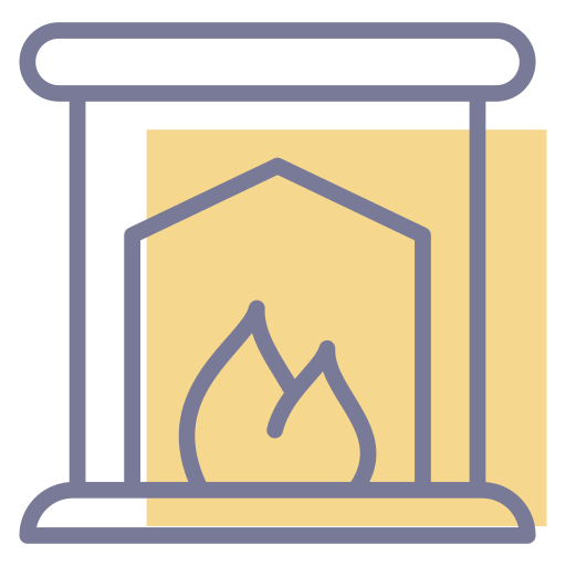 chimenea icono gratis