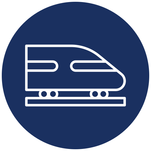 transporte ferroviario icono gratis