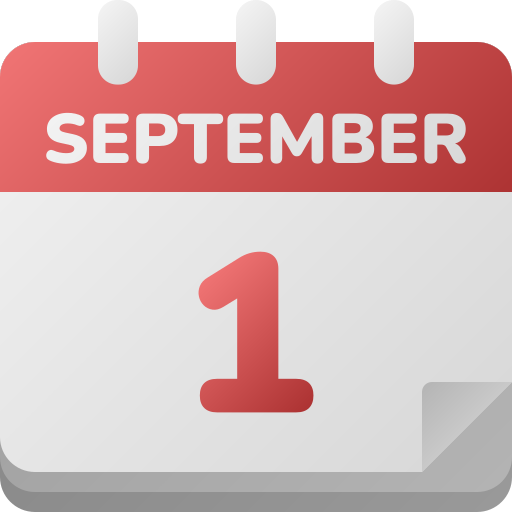 septiembre icono gratis