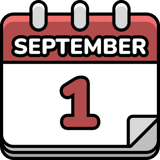 septiembre icono gratis