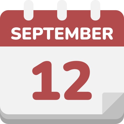 septiembre icono gratis