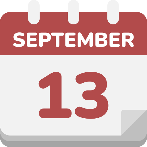 septembre Icône gratuit septembre Icône gratuit