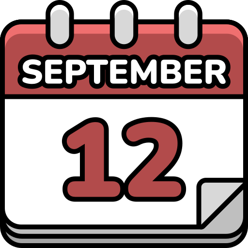 septiembre icono gratis