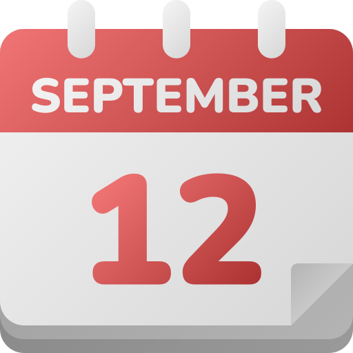 septiembre icono gratis