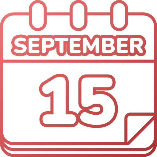 15 de septiembre icono gratis