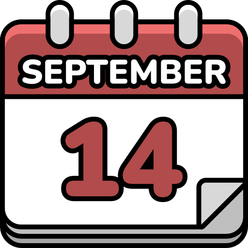 septiembre icono gratis