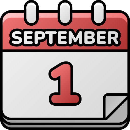 septiembre icono gratis