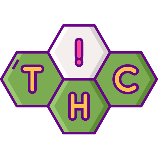 Tetrahidrocannabinol icono gratis