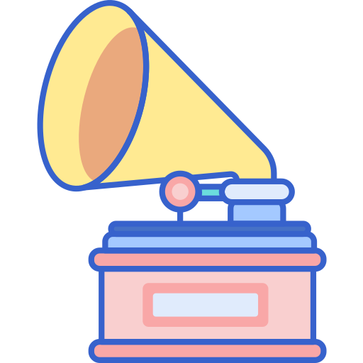 gramophone Icône gratuit gramophone Icône gratuit