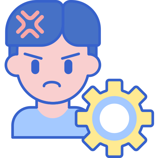 Anger free icon Anger free icon