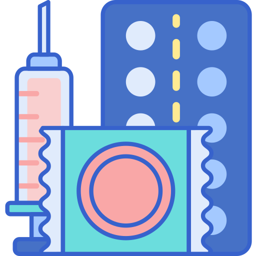 Birth Control Flaticons Lineal Color Icon 1002