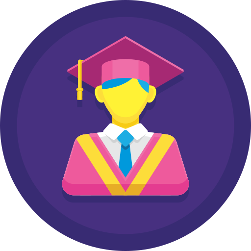 Graduación icono gratis