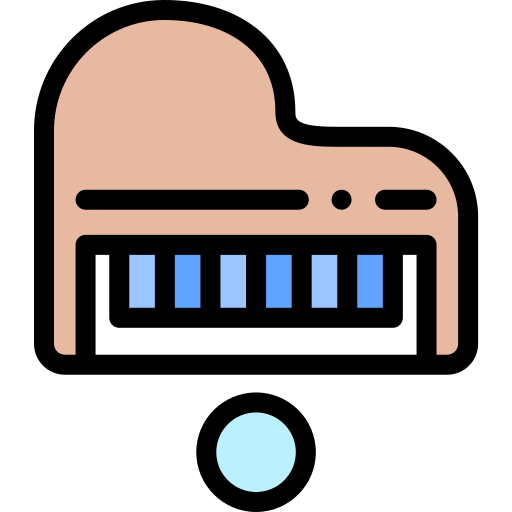 piano icono gratis