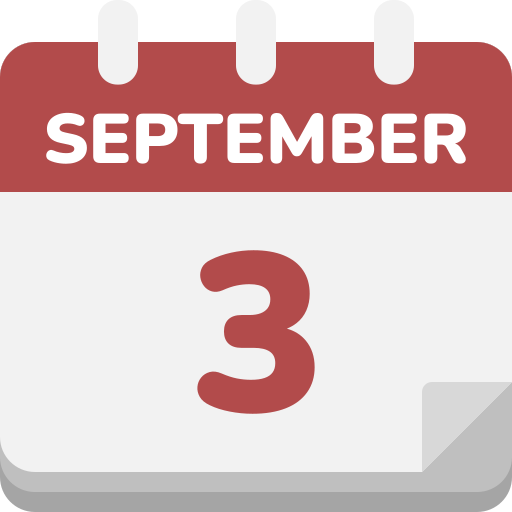 septembre Icône gratuit septembre Icône gratuit