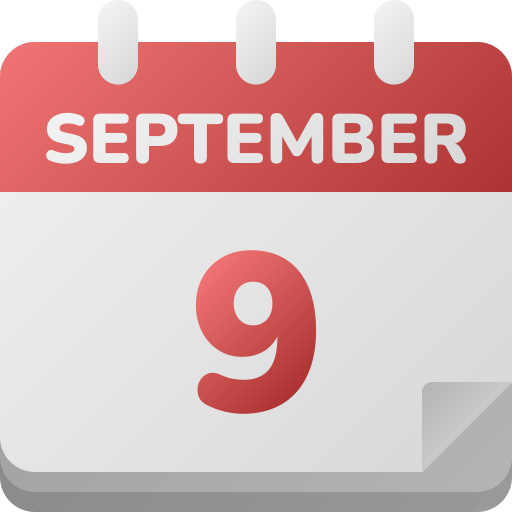 septiembre icono gratis