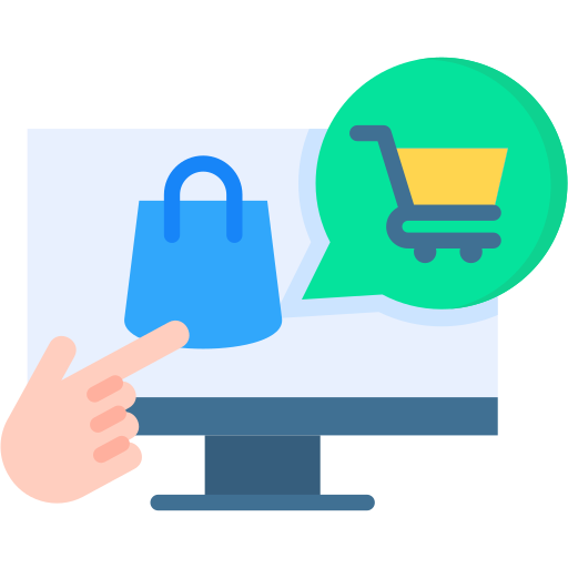 achats en ligne Icône gratuit achats en ligne Icône gratuit