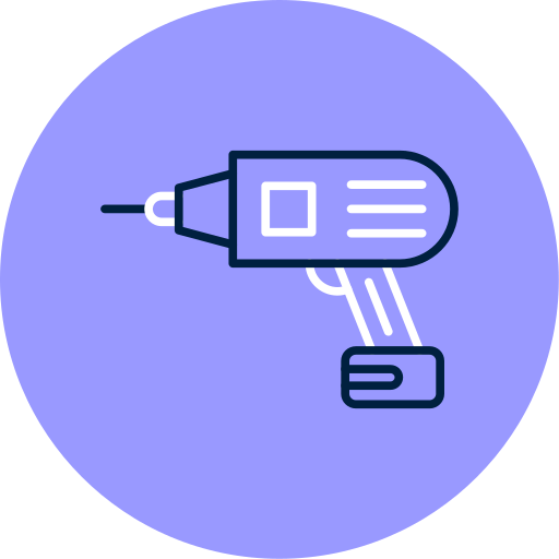 taladro eléctrico icono gratis