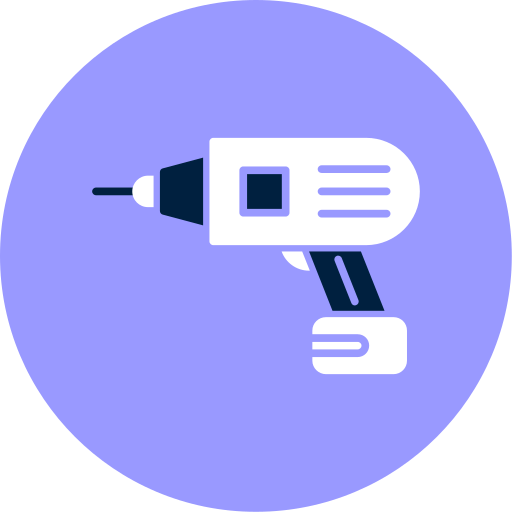 taladro eléctrico icono gratis