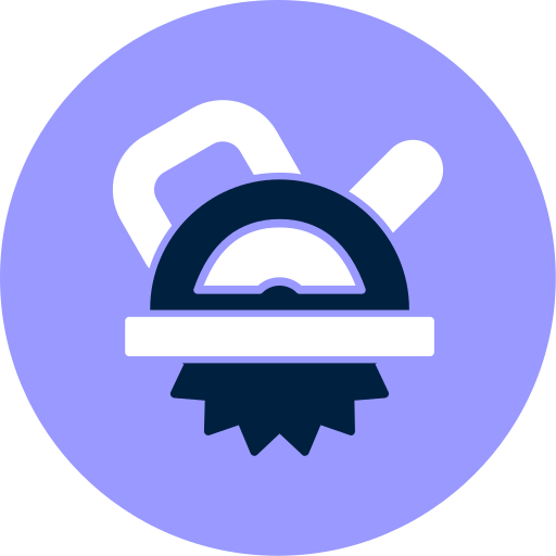 Циркулярная пила бесплатно иконка