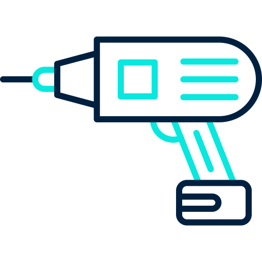 taladro eléctrico icono gratis