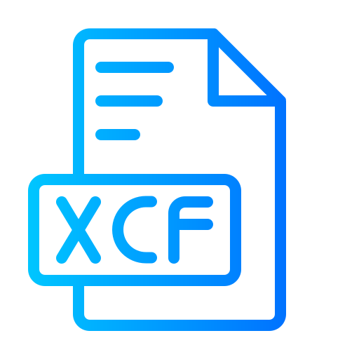 xcf icono gratis