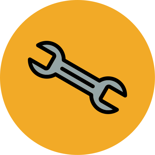 llave inglesa icono gratis