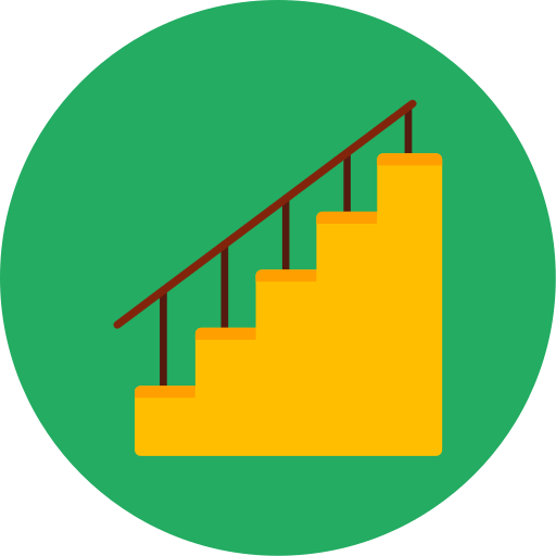 escaleras icono gratis