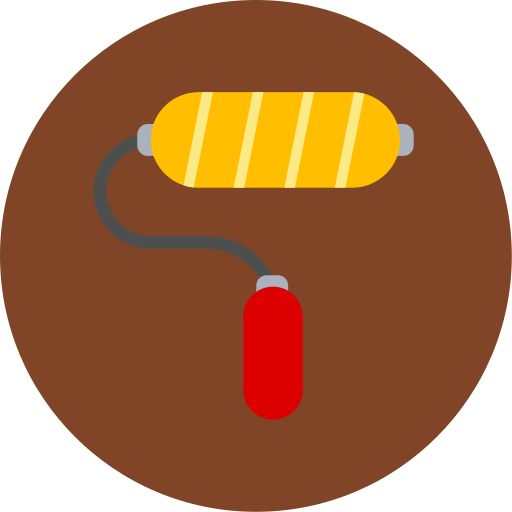 페인트 롤러 무료 아이콘