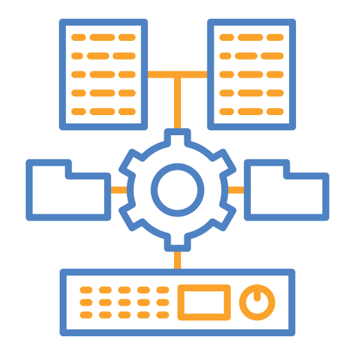 sistema de archivos icono gratis