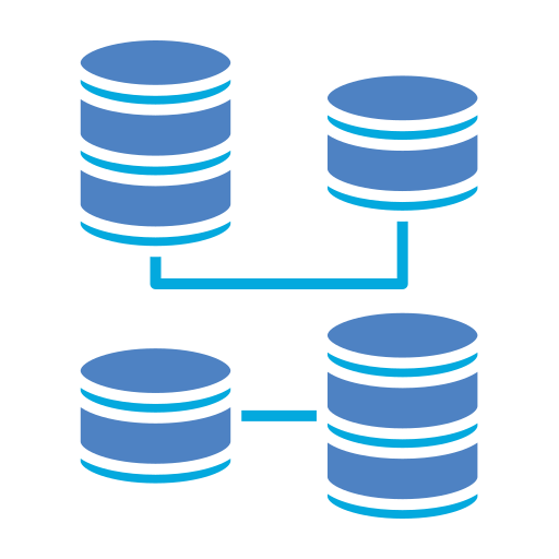 información no estructurada icono gratis